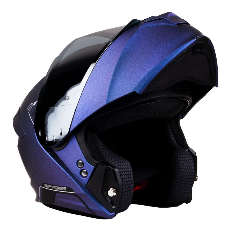 Spyder helmet hot sale matte blue